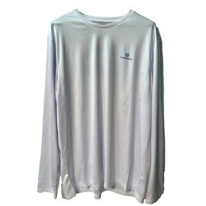 Men's Cubavera Island Paradise XL Sun Protection Long Sleeve Shirt Moisture Wick